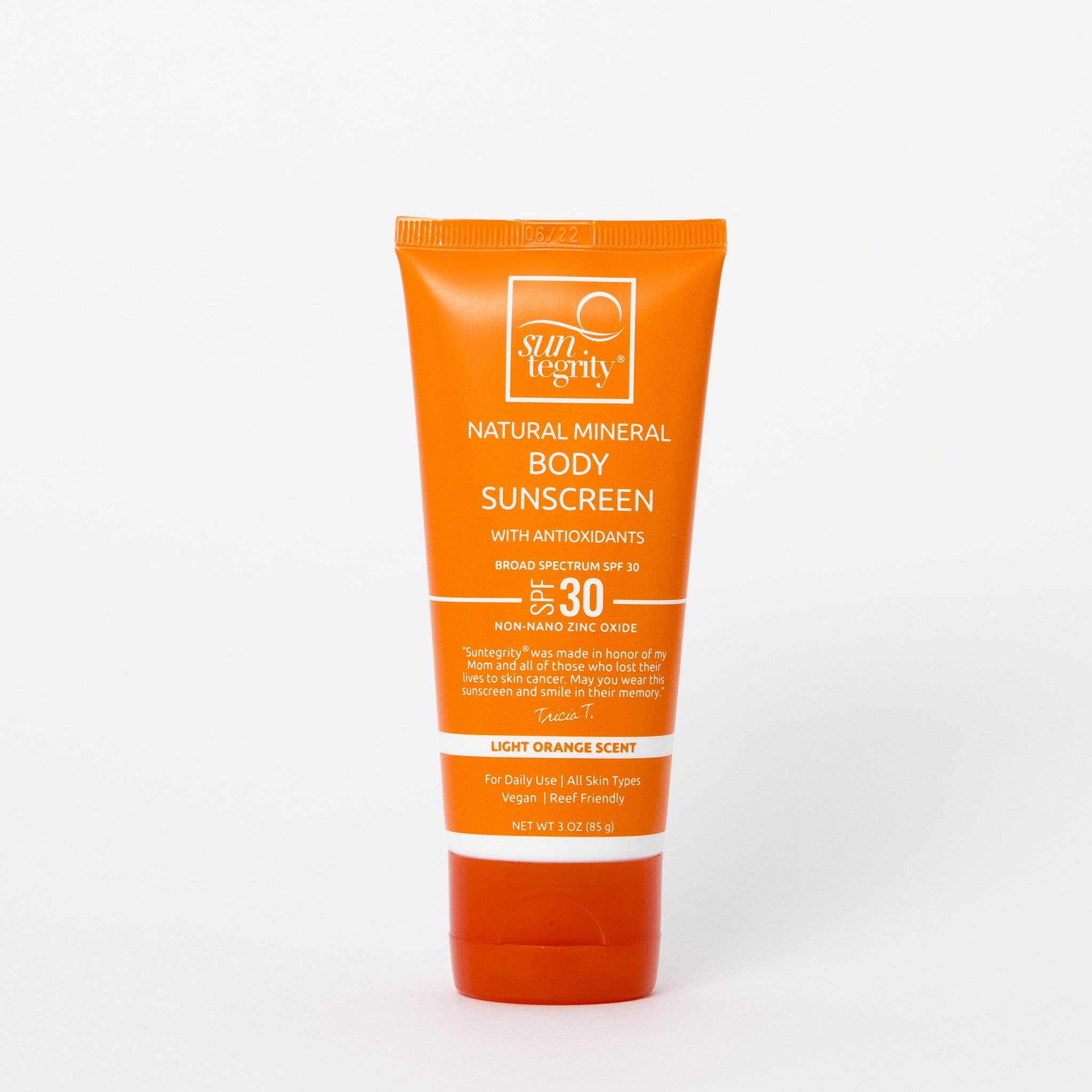 Natural Mineral Body Sunscreen - Broad Spectrum SPF 30